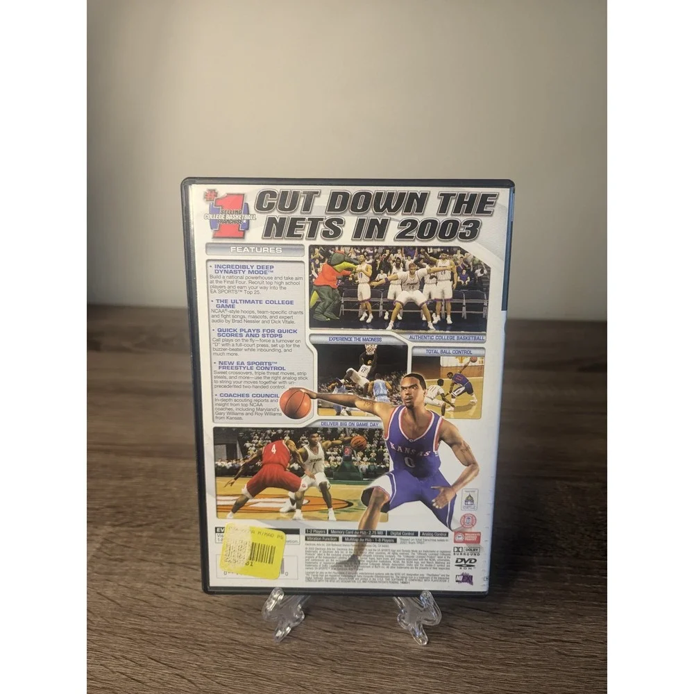 NCAA‎ March Madness 2003 PlayStation 2 PS2 Basketball Game EA Sports